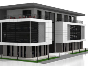 office building 6 3D Model