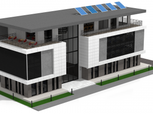 office building 6 3D Модель