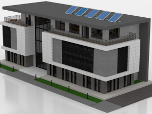 office building 6 3D Модель