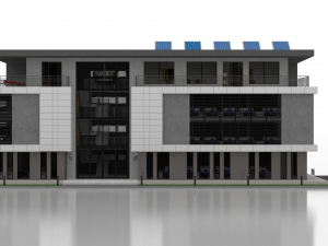office building 6 3D Модель