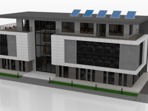 office building 6 3D Модель