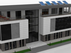 office building 6 3D Model