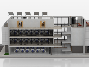 office building 6 3D Модель
