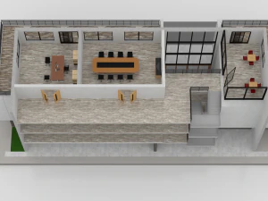 office building 6 3D Model