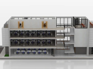 office building 6 3D Model