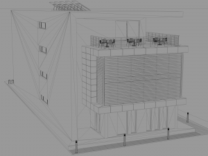 office building 6 3D Модель