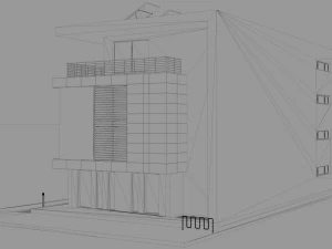 office building 6 3D Model
