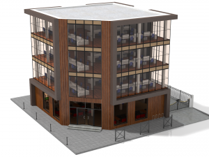 office building 5 3D मॉडल