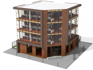 office building 5 3D मॉडल