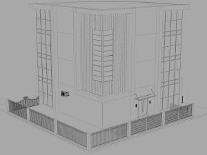 office building 5 3D मॉडल