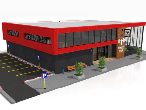 centre de remise en forme Modèle 3D