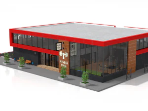 fitness center 3D Model
