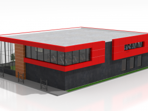 fitness center Model 3D