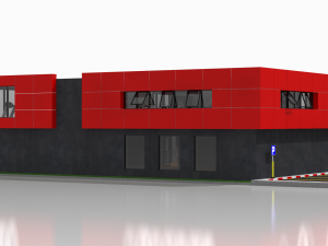 fitness center Model 3D