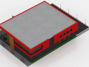 fitness center 3D Model
