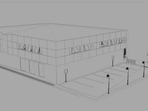 fitness center 3D Model