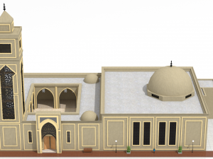 mosque Model 3D