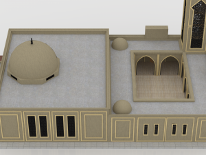 mosque Model 3D