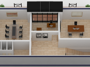 police station Modèle 3D