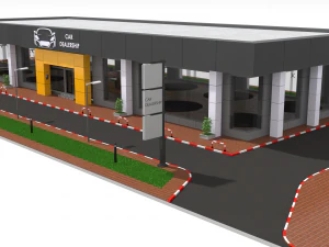 car showroom 3D Model