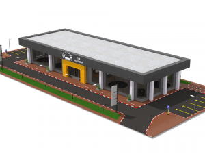 car showroom 3D Model