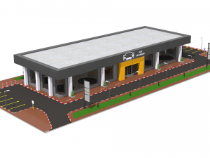 car showroom 3D Model