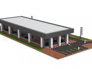 car showroom 3D Model