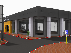 car showroom 3D Model