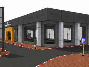 car showroom 3D Model