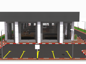 car showroom 3D Model