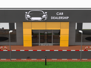 car showroom 3D Model