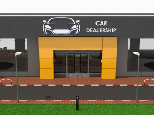car showroom 3D Model