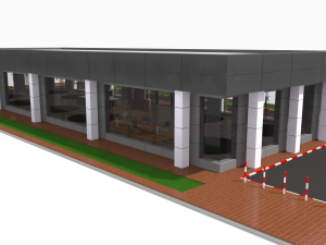 car showroom 3D Model