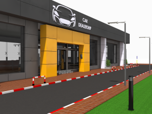 car showroom 3D Model