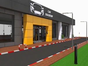 car showroom 3D Model