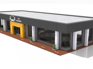 car showroom 3D Model