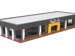 car showroom 3D Model