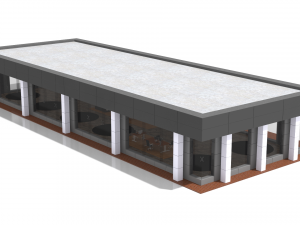 car showroom 3D Model