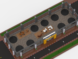 car showroom 3D Model
