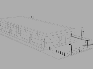 car showroom 3D Model