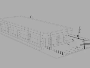 car showroom 3D Model