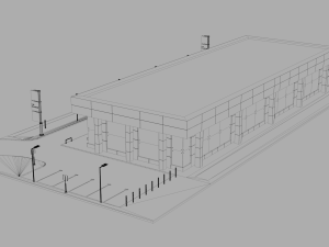 car showroom 3D Model