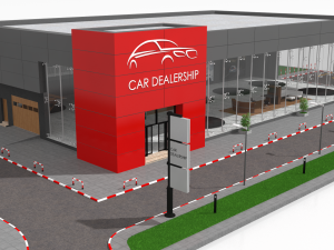 car showroom 3D Model