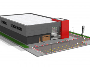 car showroom 3D Model
