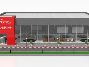 car showroom 3D Model