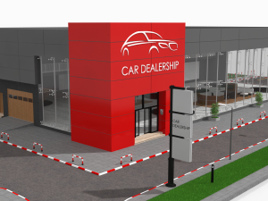 car showroom 3D Model