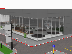 car showroom 3D Model