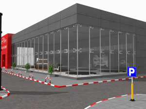 car showroom 3D Model