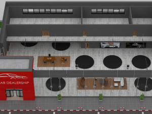car showroom 3D Model