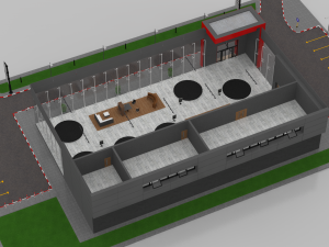 car showroom 3D Model